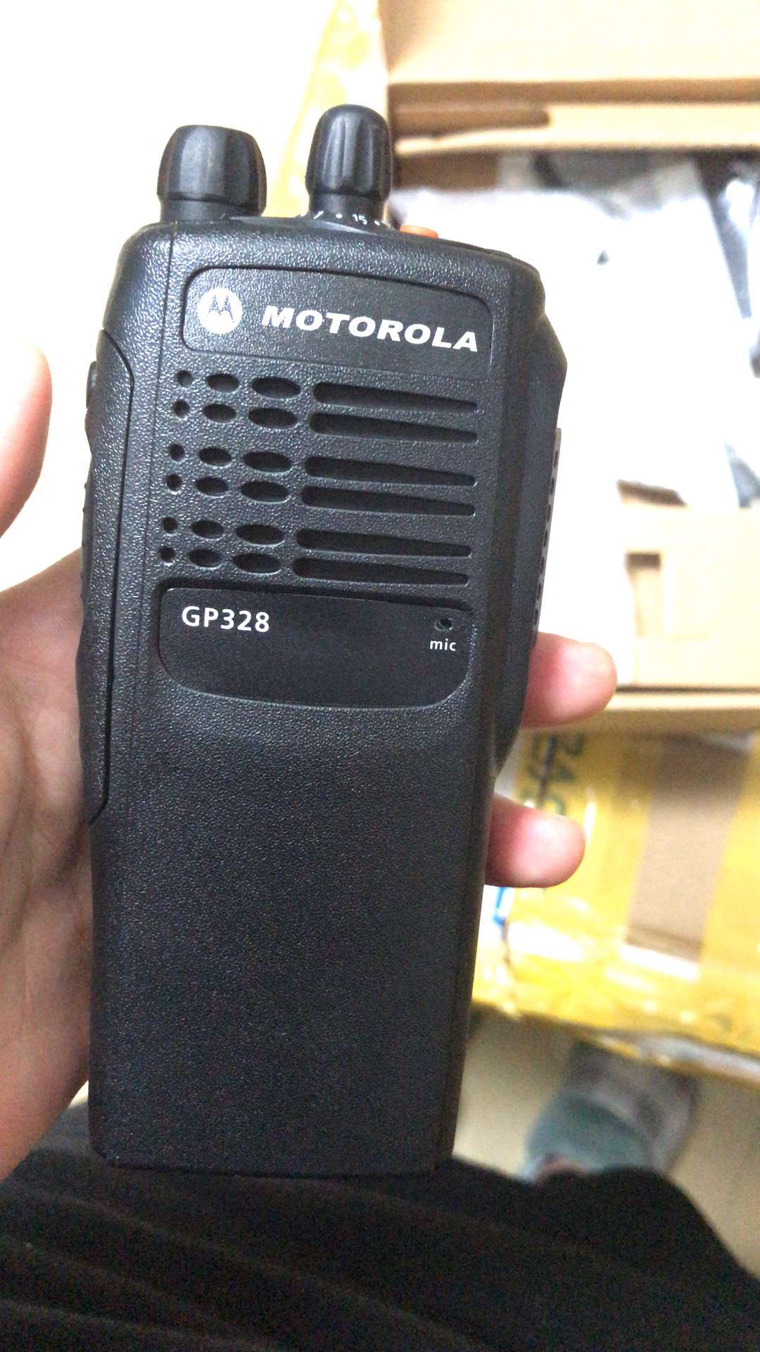 Motorola GP328  UHF 403-470MHz Tow-Way Radio + Free USB Programming Cable?CD
