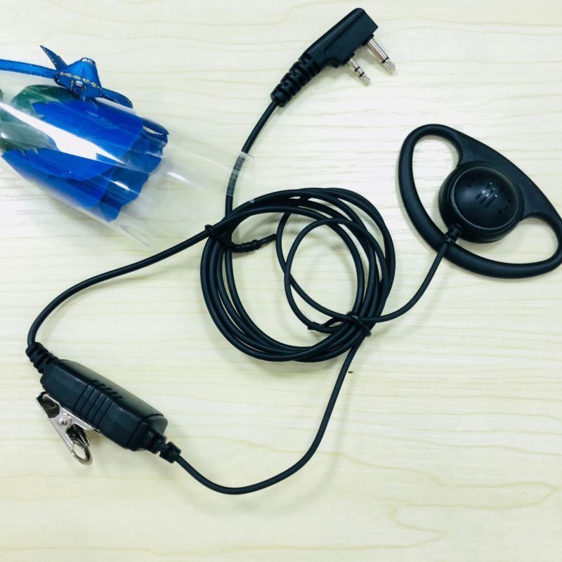 D Style Shape Headset Earpiece for ICOM IC-F3011 IC-F4011 Portable Radio